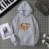 Women Hoodie Fashion Inscription Print 90s Hoodie Harajuku Graphic Hoodie Long Sleeve Ladies Hooded Sweatshirt