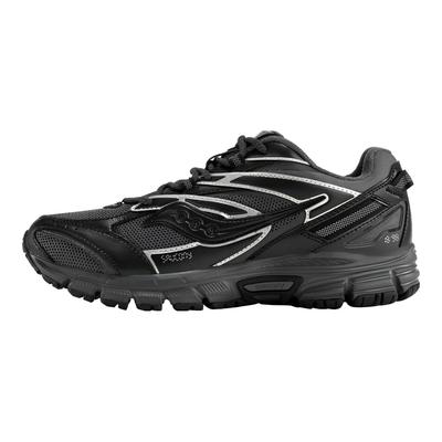 Cohesion 2K Lightweight Comfortable Shock Absorbing Non-Slip Durable Low-Top Training Running Shoes Unisex Sneaker Black Gray S79019-4