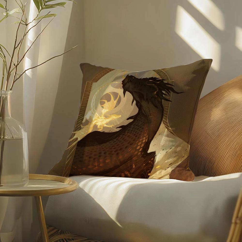 F-Fourthw-Wingdragon Pillow Case Pillowcase, Double-Sided Printed, Sofa Cushion, Bedroom Headboard