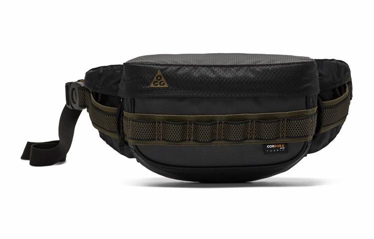 

Nike Polyester With Nylon Sling Bag One Shoulder Crossbody Fanny Pack Regular Unisex Black CK7511-010