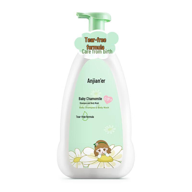 Anbeier Baby Chamomile 2-in-1 Shampoo & Body Wash