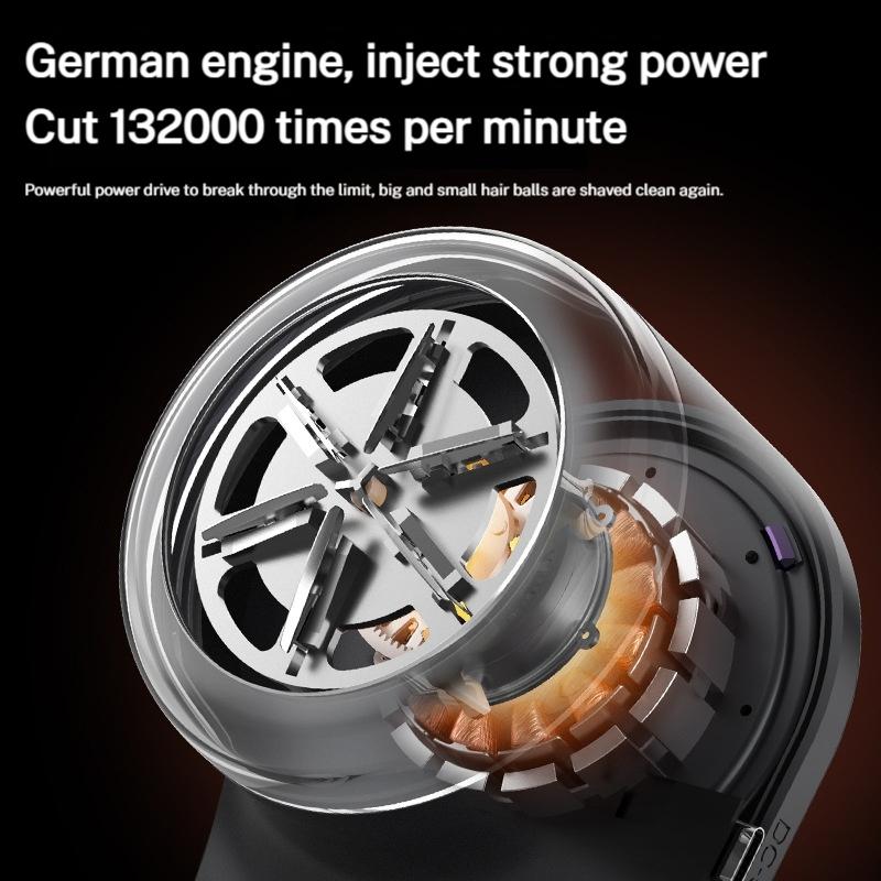 Clothes Electric Lint Remover Portable Sweater Hair Ball LED Digital Electric Trimmer Pellet Fluff Remover