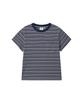 YALE Women'S Multi-Stripe T-Shirt_Navy