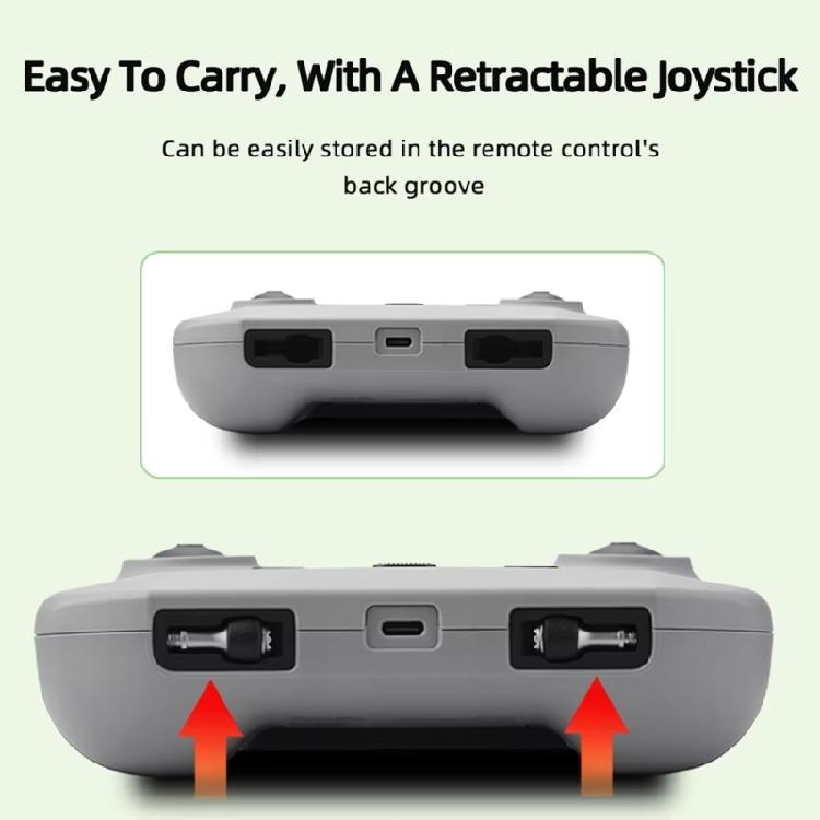 Aircraft Remote Control Thumb Rockers Sticks Aluminum For Flip/Mini 4K 3/Air 2/3 N1/N2 Drones