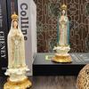 Fatima Virgin Statues Home Decoration Church Decoration Catholic Resin Craft Home Decor Fatima Statue Fatima Christmas Ornament