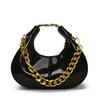 Textured mini dumpling bag women's 2025 summer new fashion versatile chain shoulder bag temperament portable messenger bag