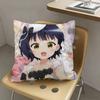 1pc Maya Jouga Anime Characters Pillow Case Fashion Square Pillowcase Bedroom Sofa Room Ins Decoration Leisure