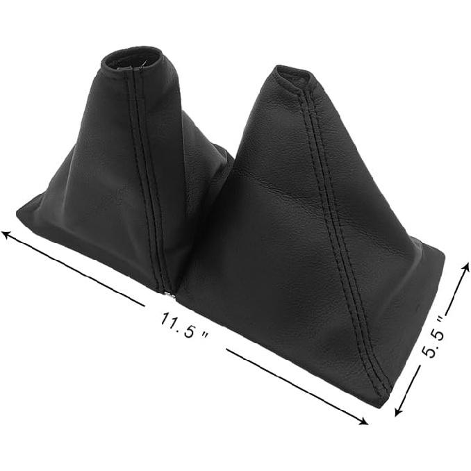 

Black Manual Shift Boot Cover Fits for 1984-1989 Toyota 4Runner Pickup 4x4 5spd, 11.5 Length Base Frame
