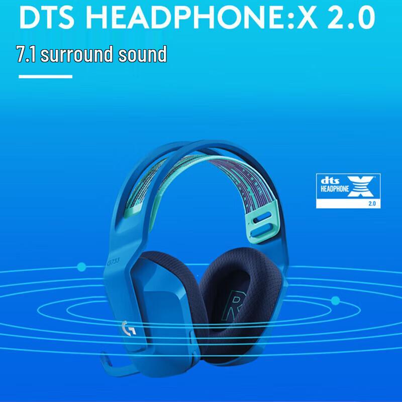 Logitech G733 RGB Wireless Gaming Headset