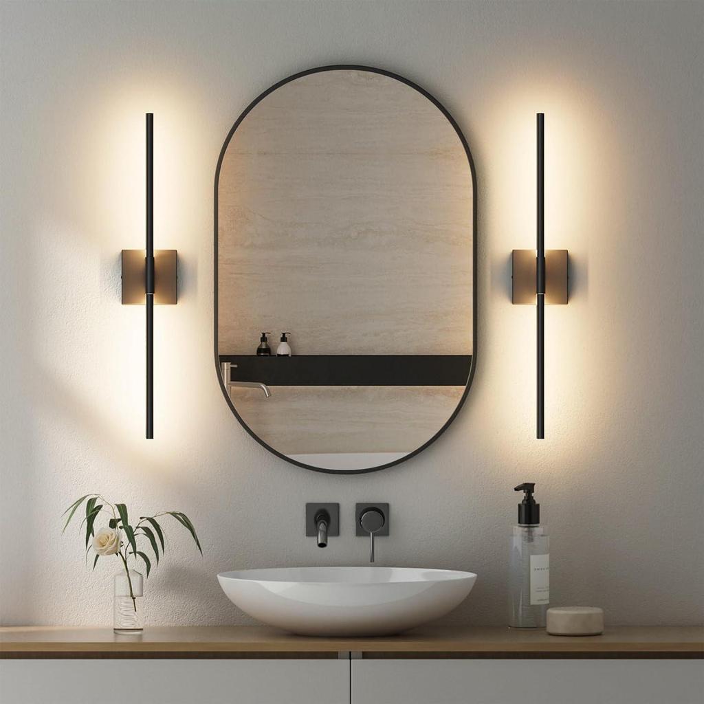 Remote-Controlled Rechargeable Three-Color Wall Light for Living Room, Bedroom, and Stairwell