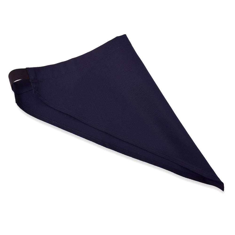 COLORFUL CANDY STYLE Children's Apron Boys Girls Triangle Sling Set Elementary School Students Easy to Put On and Take Off 130-160 Deep Navy N1211530