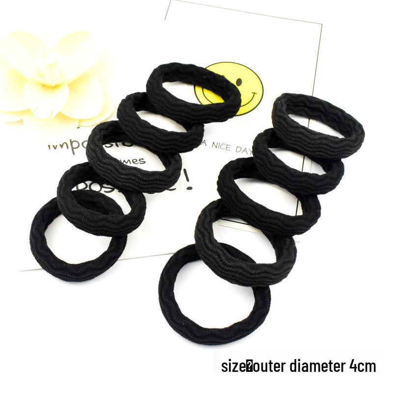 Children's Seamless High-Elasticity Hair Ties - No Damage Rubber Bands for Girls