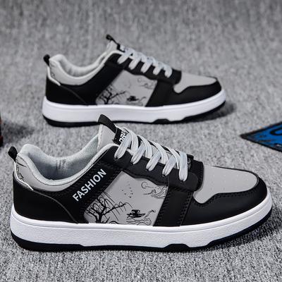 New Fashion Low-top Board Shoes Comfortable and Breathable Men's Soft-soled Sports Shoes Manufacturers Fashion Men's Shoes Casual Shoes