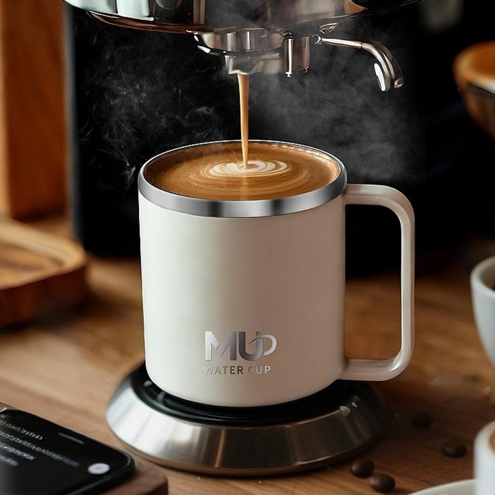 Anti Scalding Handle Insulated Drinking Cup Reusable Thermal Mug Milk Tea Cup  Office Drinkware