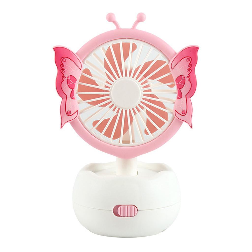 Handheld   Fan Kids Small Portable USB Rechargeable Desktop Silent Cooling Fan