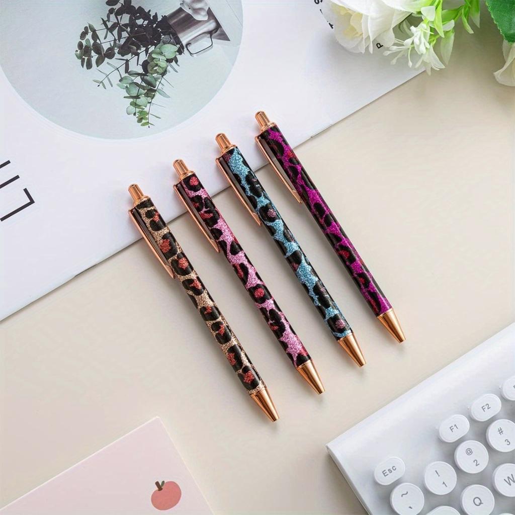 1pc Writing Pen With Retractable Journal Pen For Men And Women Office Supplies Valentine's Day Gift  Back To School, School Supplies