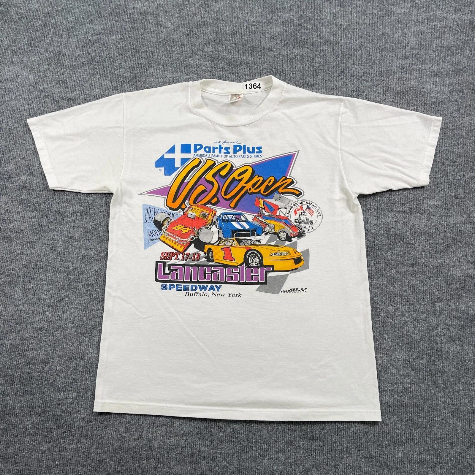 

Vintage 1994 US-Open Lancaster Speeway Car Shirt M 19x25 Bob-Hilbert Sportswear XL