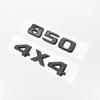 אותיות שחורות מבריקות 550G 4X4 850 550 D35 B40 D6S B63 סמל למרצדס בנץ Brabus G מכונית פגוש תא מטען אחורי W464 מדבקת לוגו