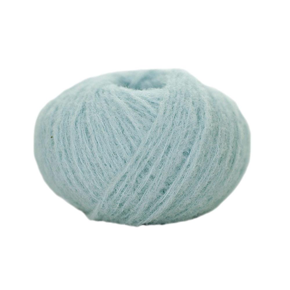 Multicolor Wool Ball Cotton Candy Yarn Ball Woven Material Wool Thread  for Knitting Doll Hair Clip