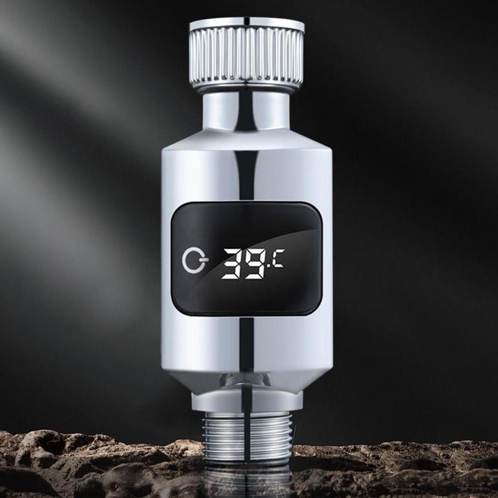 Shower Temperature Sensor Instant-Read Bath Gauge Sensor Shower Temperature Led Digital Display For Household Home Bathroom
