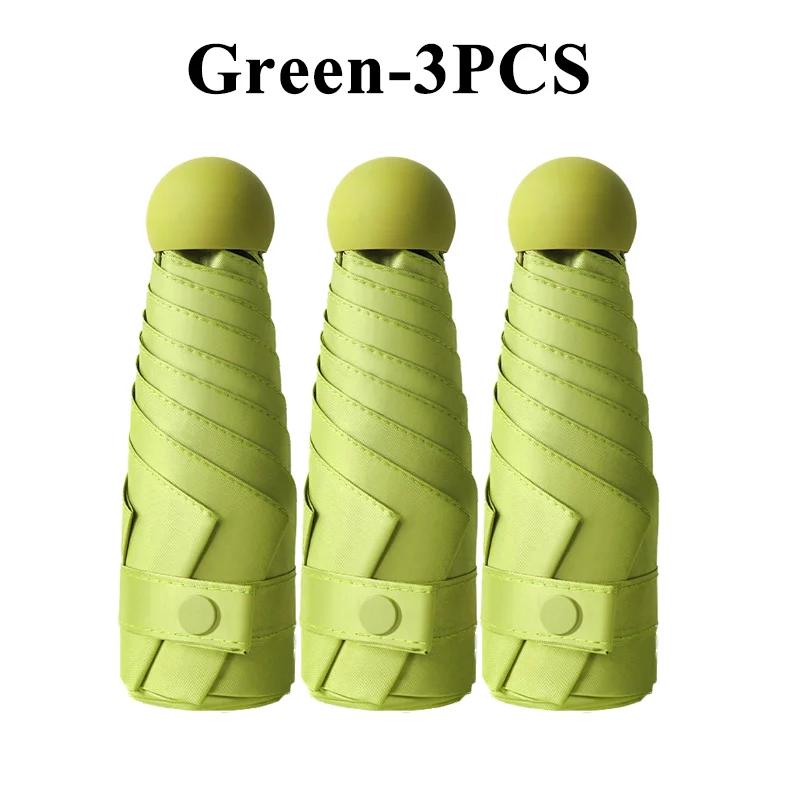 Travel UmbrellaCompact Lightweight Portable Automatic Strong Waterproof Folding Umbrellas With 6 Rib Reinforced Auto Open Close