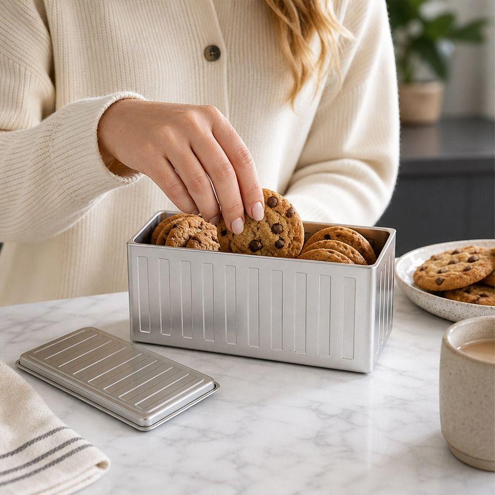 Tinplate Mini Container Box Wrought Iron Storage Box New Container Model Box  Gift Packaging
