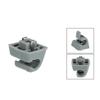 2x Grey Sun Visor Hook Clips For Mercedes Benz 300TE 190D 300SDL 12681000128412