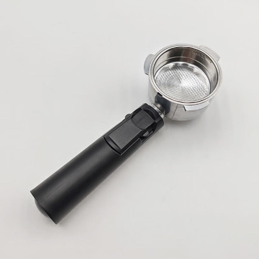 1set Coffee Machine Handle 20cm For Dongling 51mm Three Ear Aluminum Alloy Bottomless Coffee Machine Handle Replacement Parts