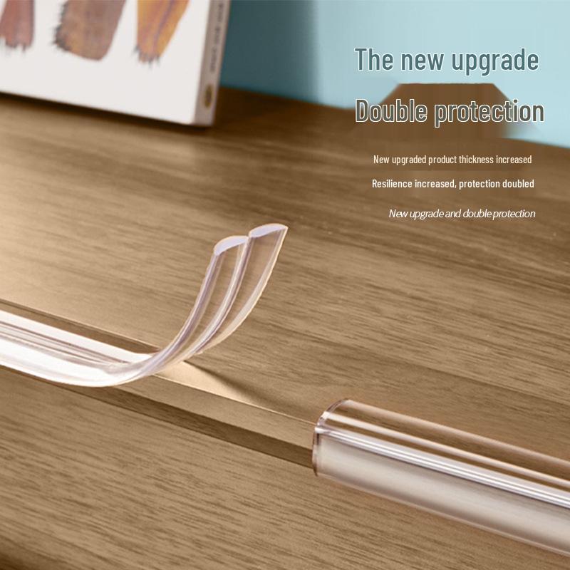 Transparent Baby Safety Corner Guard – No-Glue Edge and Corner Bumper