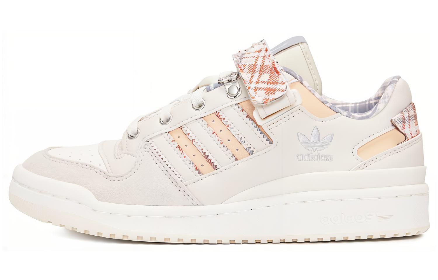 Adidas Forum Low Halo Blush Plaid Women s FZ5628 40⅔