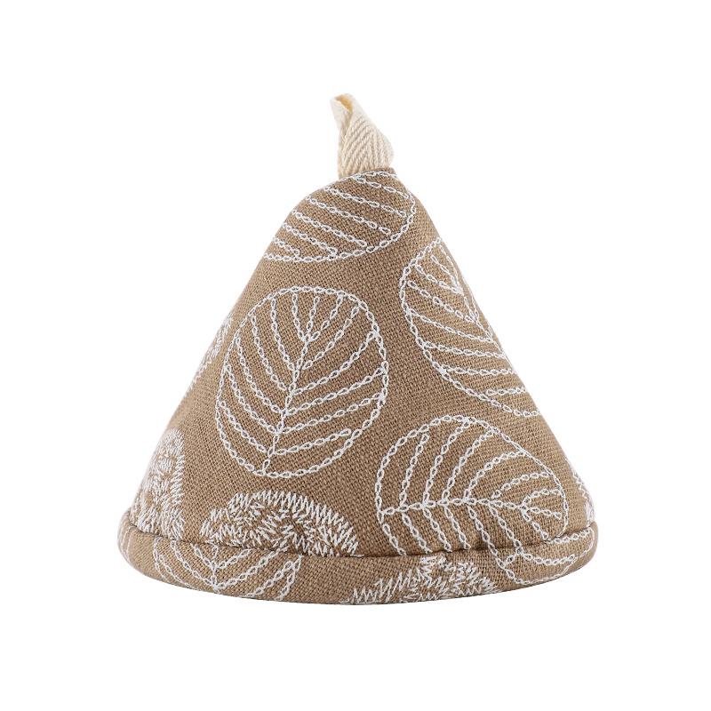 Japanese Triangle Anti-Scald Pot Lid Handle & Ear Covers - Heat Insulation Gloves for Cast Iron Cookware