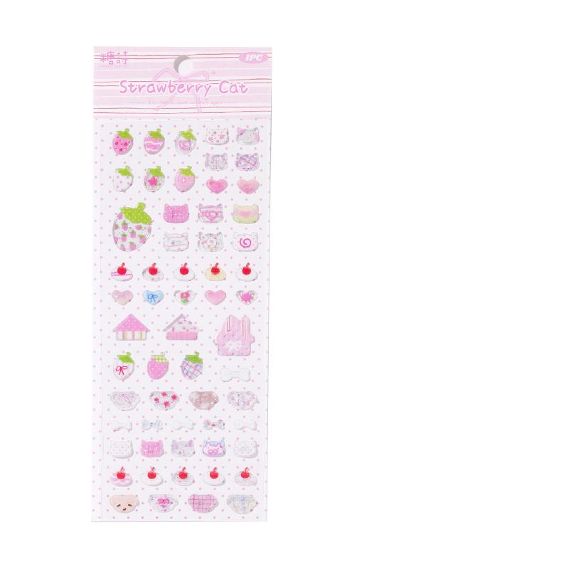 1/4Pcs 3D Stickers Olden Ocean Clover Star Cute Stickers DIY Craft Scrapboo Journal Phone Cases Hand Account Decorative Stickers