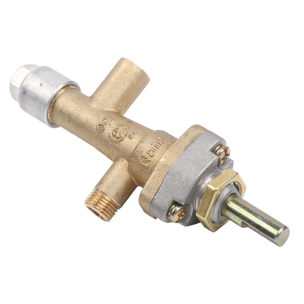 1pc Propane Gas Patio Heater Main Control Brass Safety Valve With Pilot Port For Outdoor Patios Gardens Gatherings BBQ