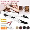 25W Profesyonel Değişken Sabit Isı DÜZ PLAKA Fusions Saç Uzatma Keratin Bağlama Salon Aracı Isı Demir Değnek