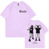 Rapper Beele Borondo Merch T-Shirt Unisex Unisex Mode Hip Hop Vintage Kurzarm-T-Shirts Sommer Lässig Locker Baumwoll-T-Shirts