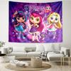 Custom Name Little Charmers Print Tapestry, Backdrop, Easy Setup, Ideal for Bedroom, Office & Living Room, with Aesthetic Wall Hanging Decor.