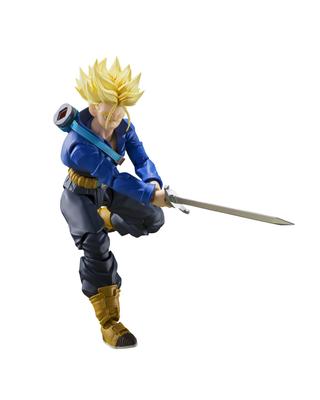 TAMASHII NATIONS Dragon Ball Z Super Saiyan Trunks Boy from the 140mm PVC ABS Painted Movable Figure S.H.Figuarts -The Future- Approx. &