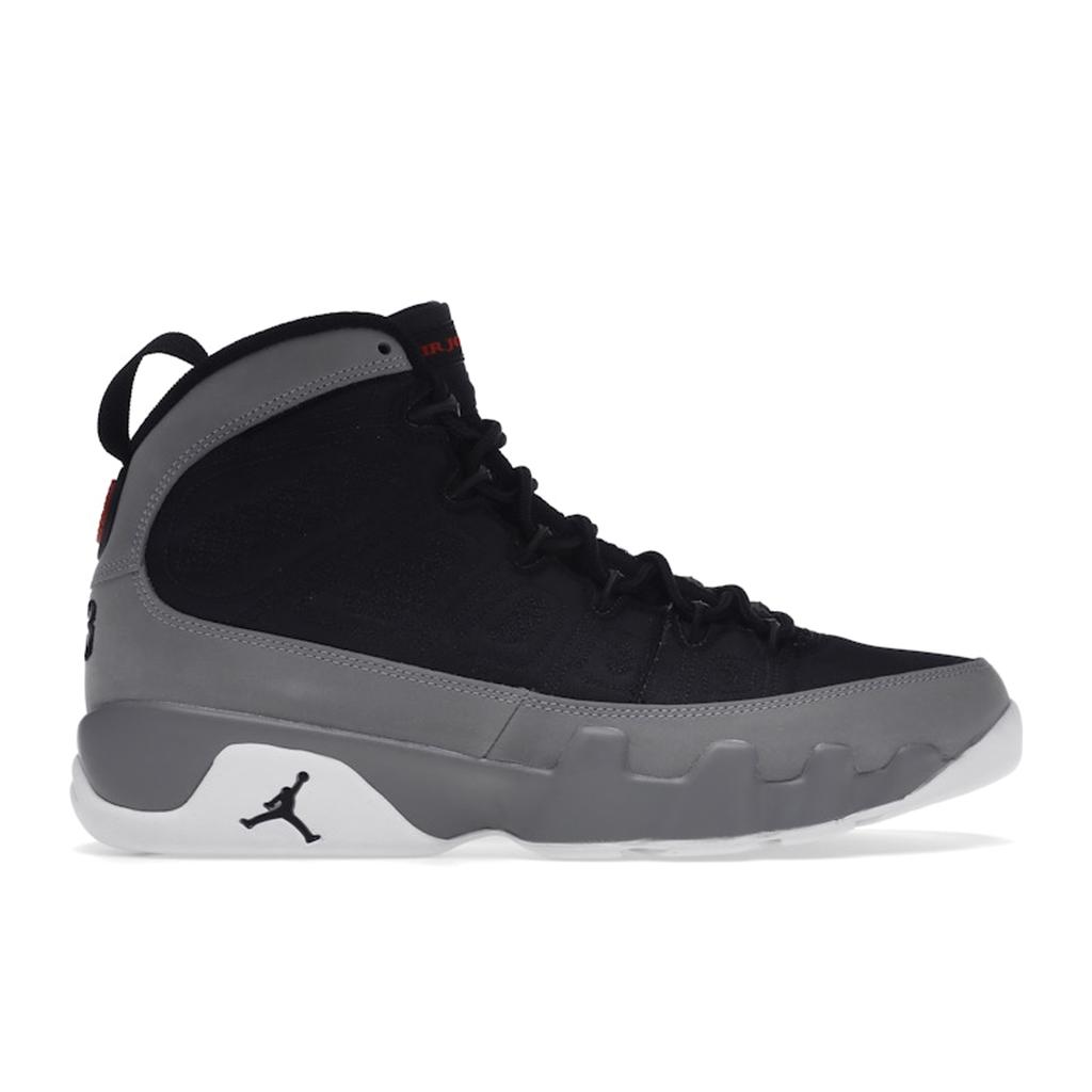 Air Jordan 9 Retro Particle Grey Men Sneakers Black University-Red White CT8019-060