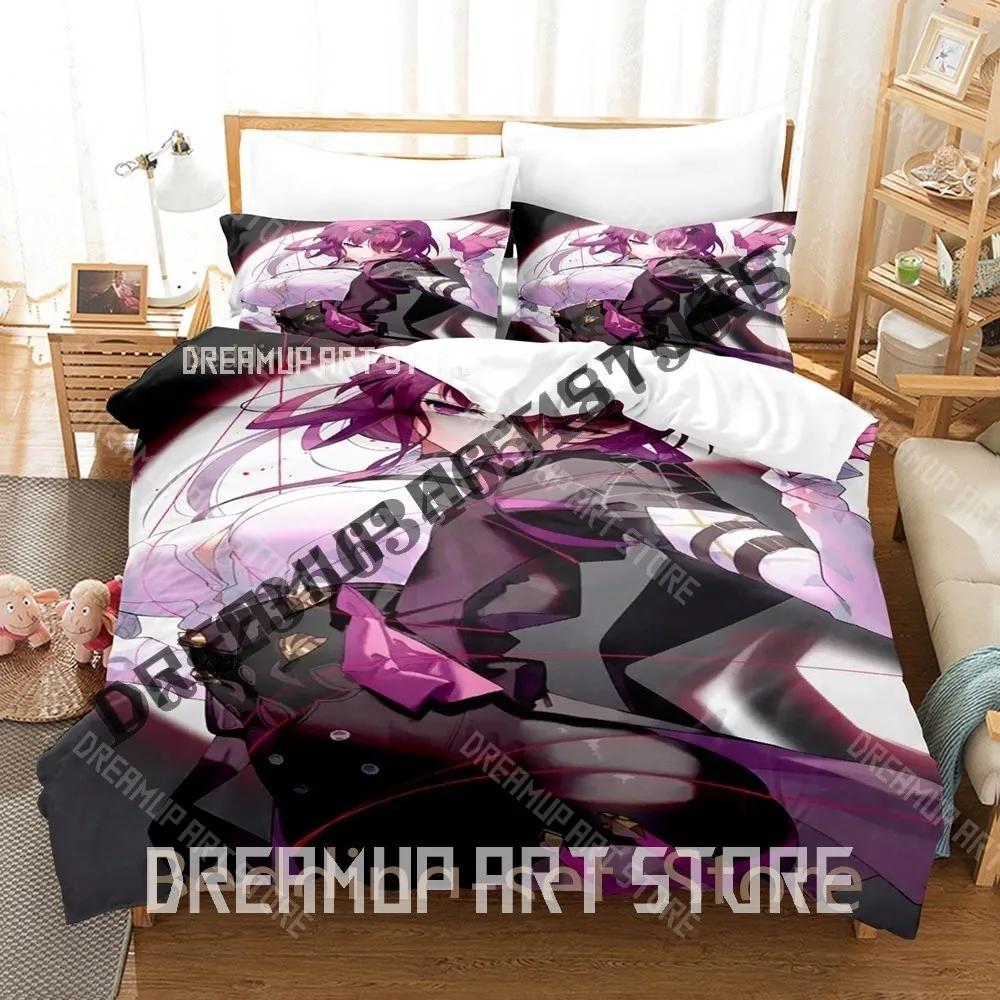 3D Print Honkai Star Rail Kafka Bedding Set Single Twin Full Queen King Size Bed Set Adult Bedroom Duvetcover Sets Anime Bed