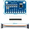 3Pcs ADS1115 16 Bit 16 Byte 4 Channel Analog To Digital Converter Precised Amplifier Board Module ADC IIC I2C Compatible with for Arduino Raspberry
