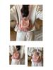 Cartoon Cat Lace Embroidered PU Backpack - Autumn/Winter Fashion Shoulder Bag for Girls