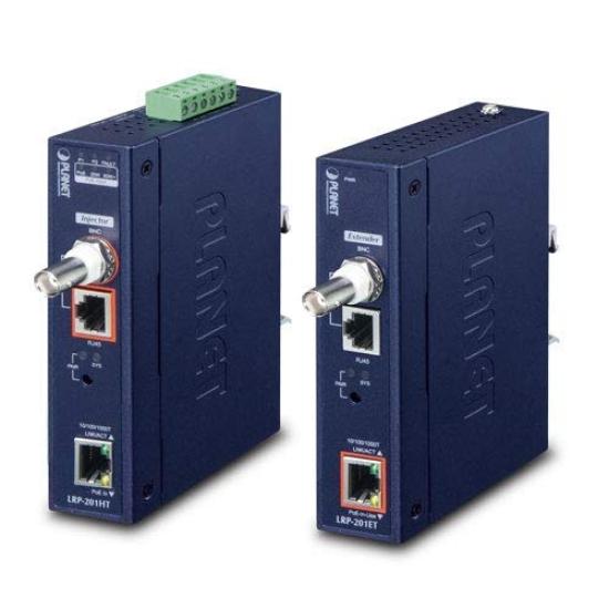 

Single Port Ultra PoE Long Reach Kit []PLANET LRP-201-KIT 10/100/1000T Coax/UTP (LRP-201ET + LRP-201HT)