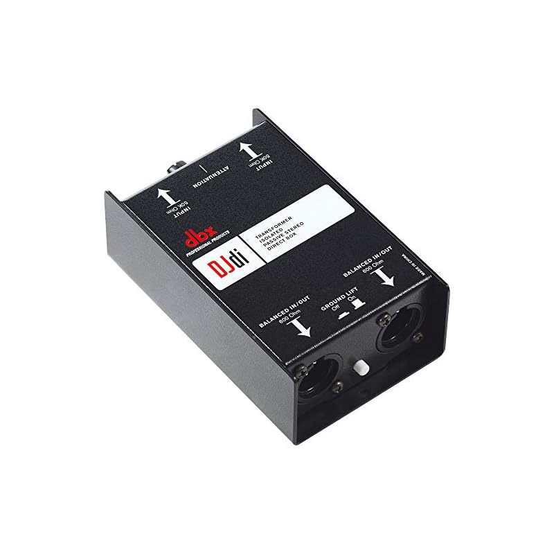 DBX djDi | 2-Channel Passive Direct Box