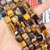 10x12mm Natural Red Agate Beveled Square Beads for DIY Bracelets and Necklaces