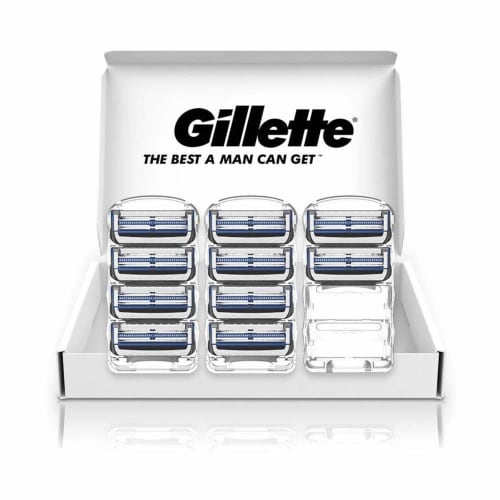 

Ручная бритва Gillette Skin Guard для мужчин, для чувствительной кожи, 10 сменных лезвий [эксклюзивно для .co.jp]