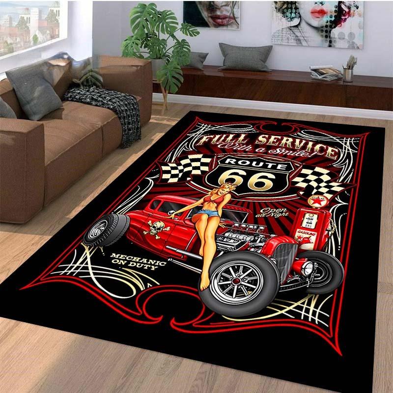 1PC Merry Christmas Charactor Door Mats Kitchen Rugs Non-Slip Pop Living Room Rugs Bath Mat Carpet for Home Sink Laundry Decor