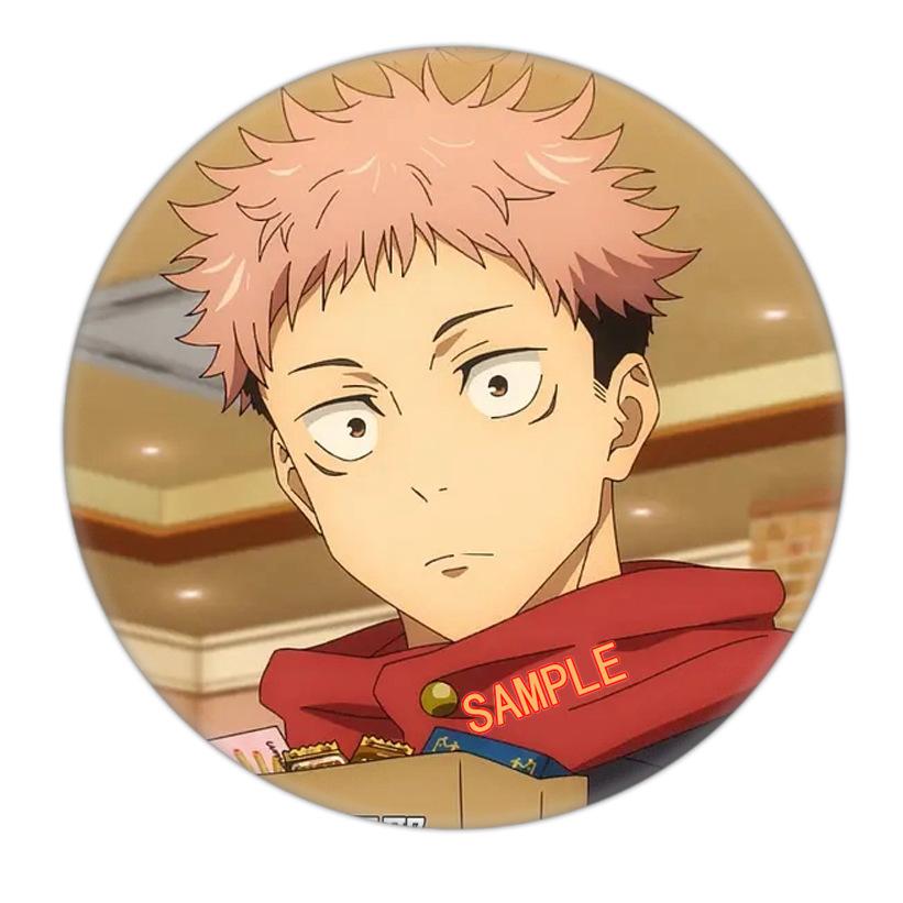 Vysoce kvalitní odznak Jujutsu Kaisen Třetí vlna Nový Satoru Gojo Špendlík Prémiová nabídka Anime zboží 371 408 Sbírka