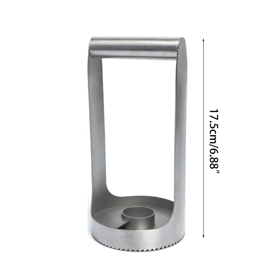 2IN1 Pineapple Corer Slicer Convenient Handy Fruit Cutting Gadget Stainless Steel Core Remover Tool for Kitchen Use