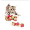 1PCS Pet Toy Ball, Dog's Voice, Plush Elastic Ball, Teddy Bear, Bomei Corgi, Border Collie, Golden Hair Training Supplies