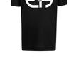 Emporio Armani Letter Round Neck Straight Fit Pullover Short Sleeve T-Shirt Men Tops Black 6K1T74-1JUVZ-0999